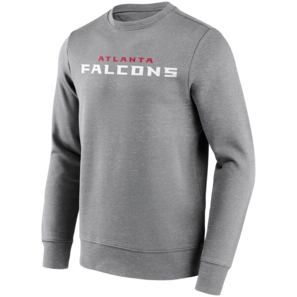 Atlanta Falcons Neutral Colour Wordmark Crew Sweatshirt - Mens