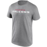 Atlanta Falcons Neutral Colour Wordmark T-Shirt - Mens