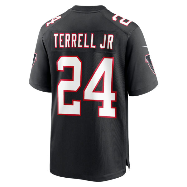 Atlanta Falcons Nike Alternate Game Jersey - Black - AJ Terrell Jr. - Mens - Image 2