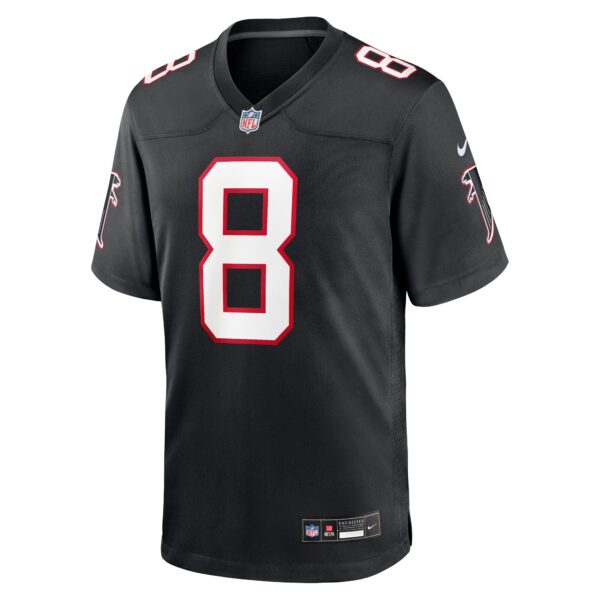 Atlanta Falcons Nike Alternate Game Jersey - Black - Kyle Pitts Sr. - Youth - Image 2