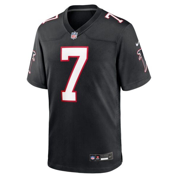 Atlanta Falcons Nike Game Alternate Jersey - Black - Bijan Robinson - Mens - Image 2