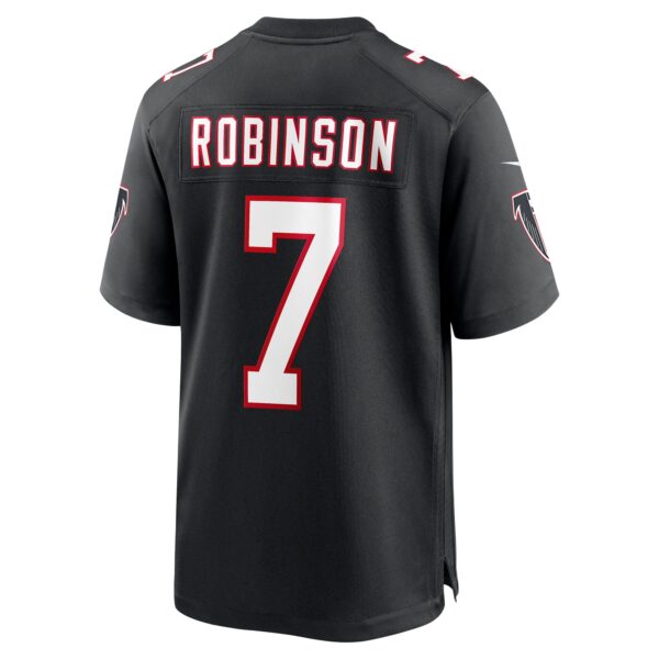Atlanta Falcons Nike Game Alternate Jersey - Black - Bijan Robinson - Mens - Image 3