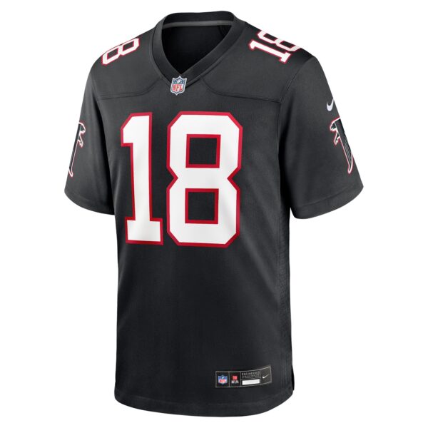 Atlanta Falcons Nike Game Alternate Jersey - Black - Kirk Cousins - Mens - Image 2