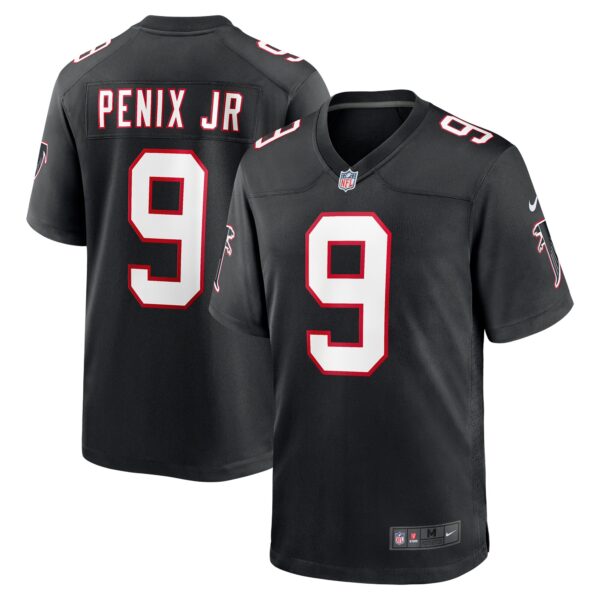 Atlanta Falcons Nike Game Alternate Jersey - Black - Michael Penix Jr. - Mens