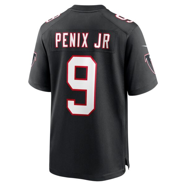 Atlanta Falcons Nike Game Alternate Jersey - Black - Michael Penix Jr. - Mens - Image 3