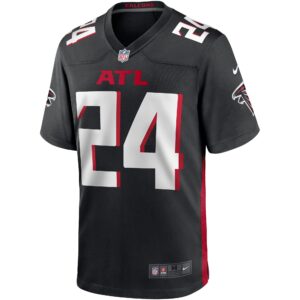 Atlanta Falcons Nike Home Game Jersey - Black - AJ Terrell Jr. - Mens