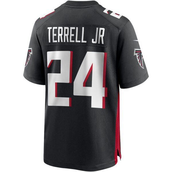 Atlanta Falcons Nike Home Game Jersey - Black - AJ Terrell Jr. - Mens - Image 2