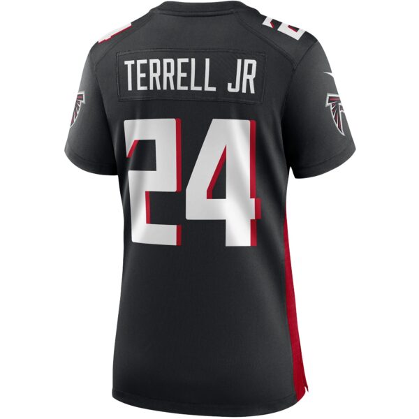 Atlanta Falcons Nike Home Game Jersey - Black - A.J. Terrell Jr. - Womens - Image 2