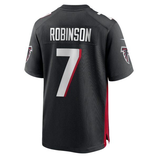 Atlanta Falcons Nike Home Game Jersey - Black - Bijan Robinson - Mens - Image 2