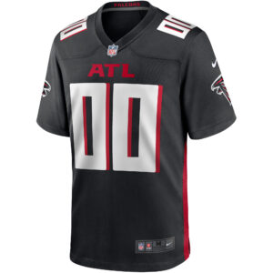 Atlanta Falcons Nike Home Game Jersey - Black - Custom - Mens
