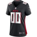 Atlanta Falcons Nike Home Game Jersey - Black - Custom - Womens