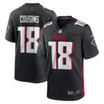 Atlanta Falcons Nike Home Game Jersey - Black - Kirk Cousins - Mens