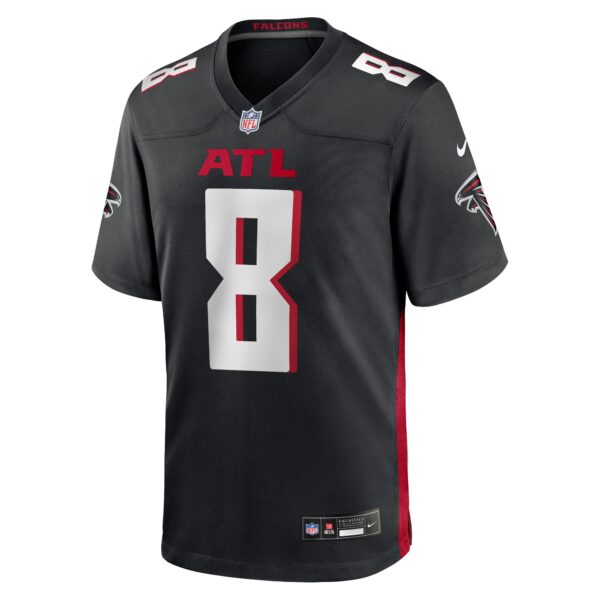 Atlanta Falcons Nike Home Game Jersey - Black - Kyle Pitts - Mens - Image 2