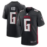 Atlanta Falcons Nike Home Game Jersey - Black - Younghoe Koo - Mens