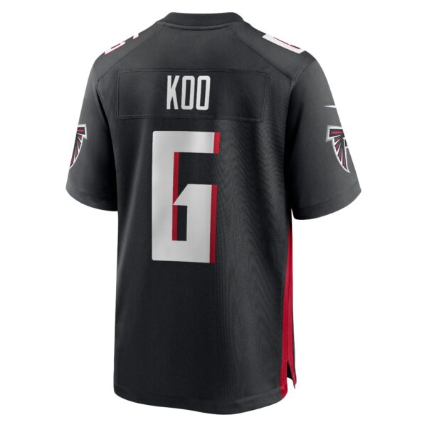 Atlanta Falcons Nike Home Game Jersey - Black - Younghoe Koo - Mens - Image 3