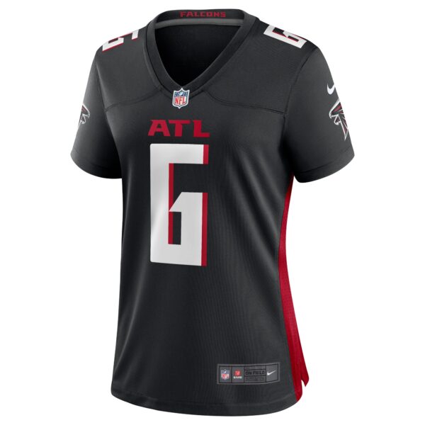 Atlanta Falcons Nike Home Game Jersey - Black - Younghoe Koo - Womens - Image 2