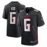 Atlanta Falcons Nike Home Game Jersey - Black - Younghoe Koo - Youth