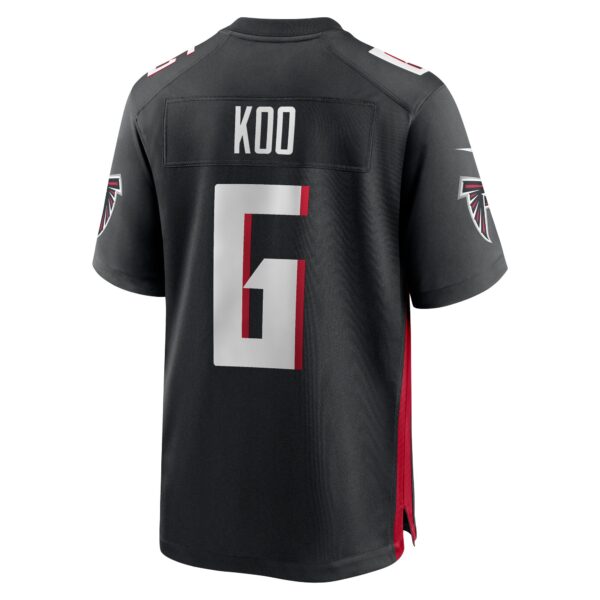 Atlanta Falcons Nike Home Game Jersey - Black - Younghoe Koo - Youth - Image 3