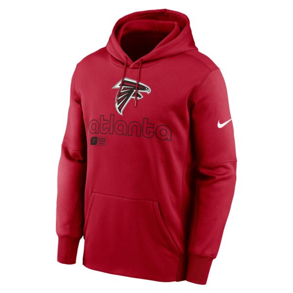 Atlanta Falcons Nike Performance Fleece Pullover Hoodie - Mens - Image 2