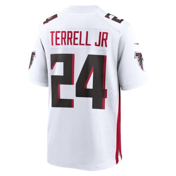 Atlanta Falcons Nike Road Game Jersey - White - A.J.Terrell JR. - Youth - Image 2
