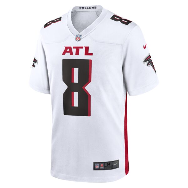 Atlanta Falcons Nike Road Game Jersey - White - Kyle Pitts Sr. - Mens - Image 2