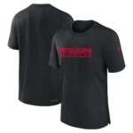 Atlanta Falcons Nike Sideline Dri-FIT Player Top Team Issue - Mens