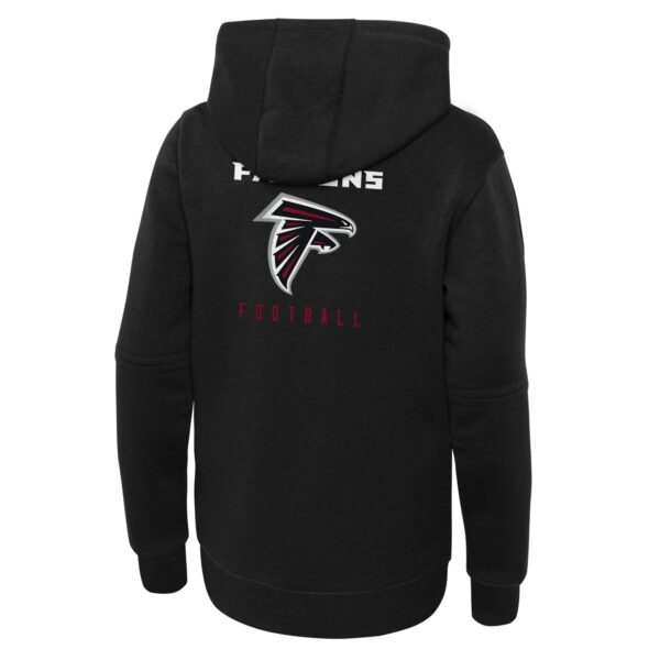 Atlanta Falcons Nike Sideline Hoodie - Black -  Youth - Image 3