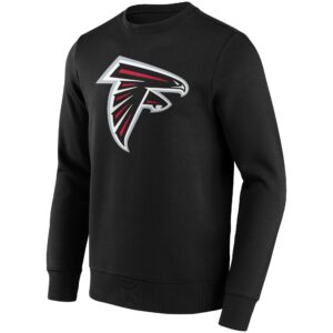 Atlanta Falcons Primary Colour Logo Crew Sweatshirt - Mens