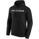 Atlanta Falcons Primary Colour Wordmark Hoodie - Mens - Big & Tall