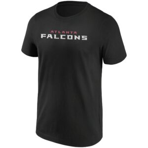 Atlanta Falcons Primary Colour Wordmark T-Shirt - Mens - Big & Tall