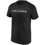 Atlanta Falcons Primary Colour Wordmark T-Shirt - Mens