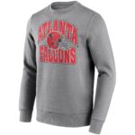 Atlanta Falcons Vintage Iconic Hometown Graphic Crew Sweatshirt - Mens