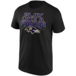 Baltimore Ravens 1st Down Iconic Hometown Graphic T-Shirt - Mens