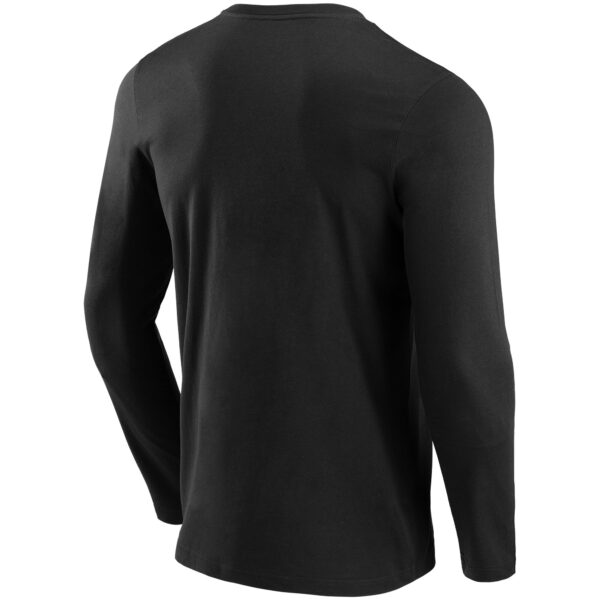 Baltimore Ravens Alternate Colour Wordmark Long Sleeve T-Shirt - Mens - Image 2