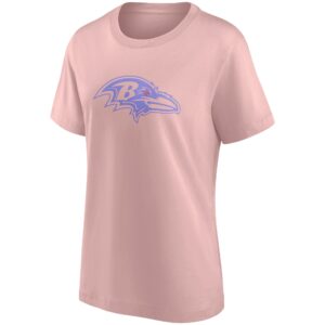 Baltimore Ravens Fashion Colour Logo T-Shirt - Womens