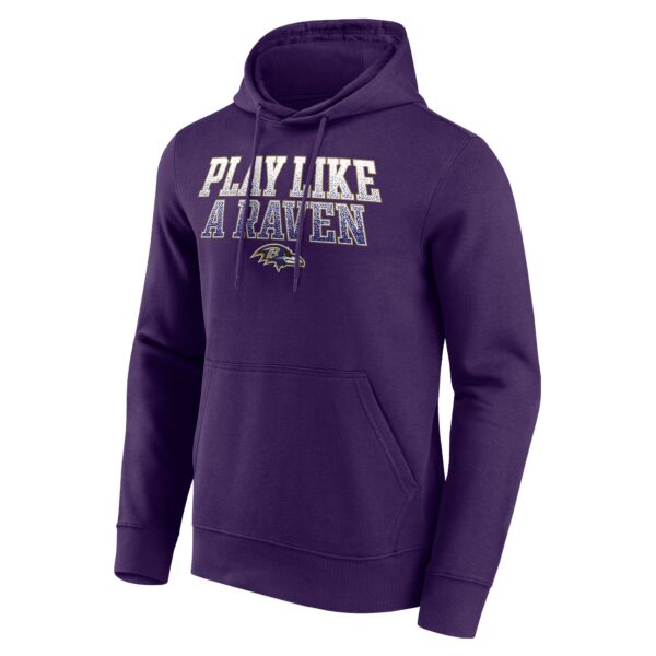 Baltimore Ravens Hometown Heavy Hitter Graphic Hoodie - Mens - Image 2