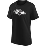 Baltimore Ravens Mono Logo Graphic T-Shirt - Womens