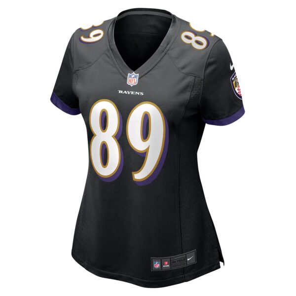 Baltimore Ravens Nike Game Alternate Jersey - Black - Mark Andrews - Womens - Image 2