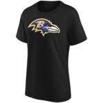 Baltimore Ravens Primary Logo Graphic T-Shirt - Womens