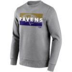 Baltimore Ravens Square Off Crew Sweatshirt - Mens