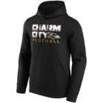 Baltimore Ravens Sweep Iconic Hometown Graphic Hoodie - Mens