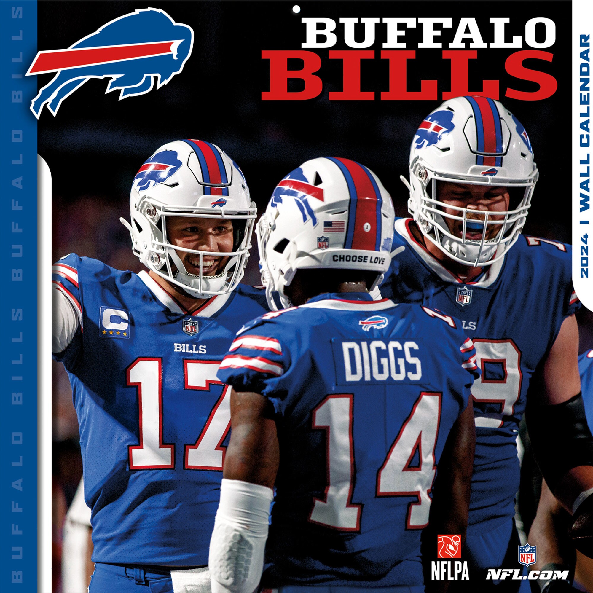 Buffalo Bills 2024 Wall Calendar - 12 x 12 Inch