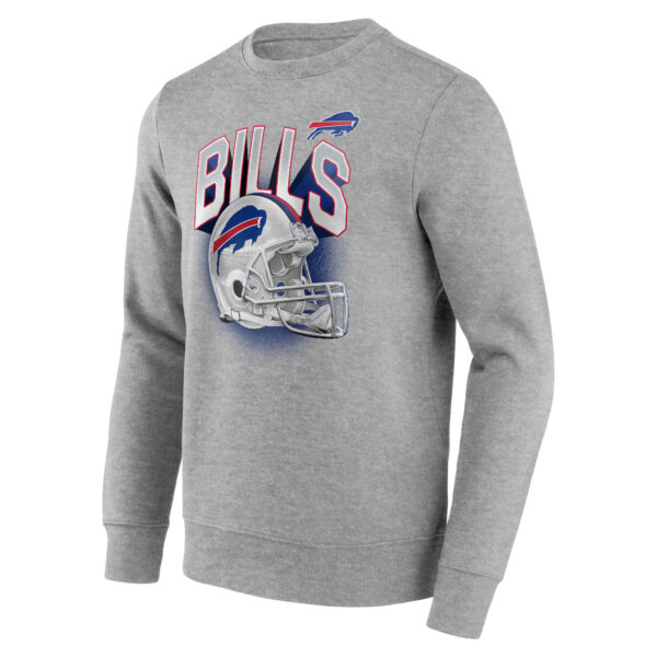 Buffalo Bills End Around Helmet Graphic Crew Sweatshirt - Mens - Image 2