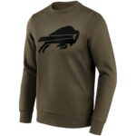 Buffalo Bills Fashion Preferred Logo Crew Sweatshirt - Mens