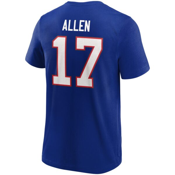 Buffalo Bills Home Name & Number T-Shirt - Josh Allen - Mens - Image 2
