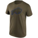 Buffalo Bills Khaki Colour Pop Graphic T-Shirt - Mens