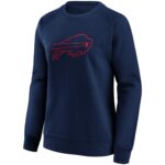 Buffalo Bills Mono Logo Graphic Crew Sweatshirt - Womens