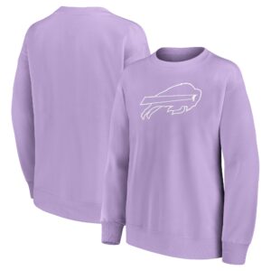 Buffalo Bills Mono Logo Graphic Oversized Crew Sweatshirt - Womens