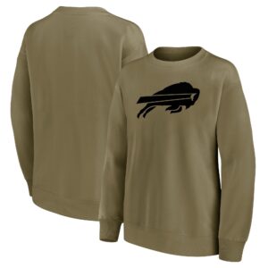 Buffalo Bills Mono Logo Graphic Oversized Crew Sweatshirt - Womens