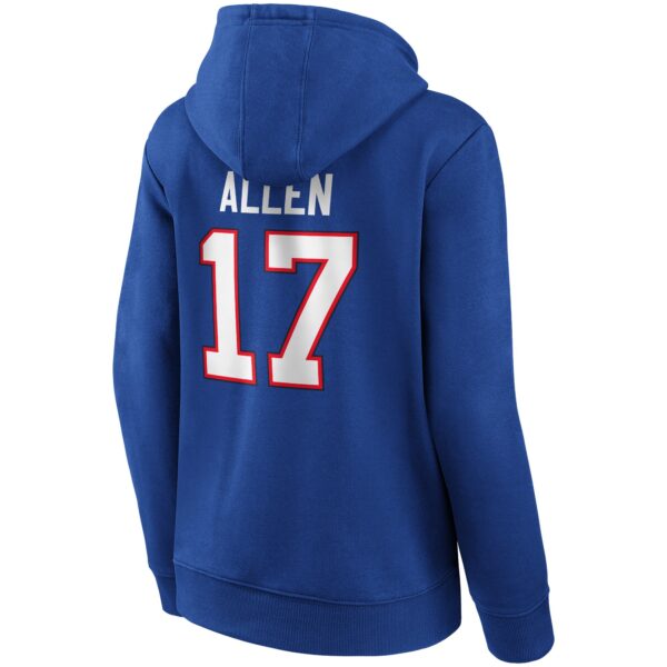 Buffalo Bills Name & Number Graphic Hoodie - Womens - Image 2